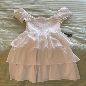Express White Summer Dress